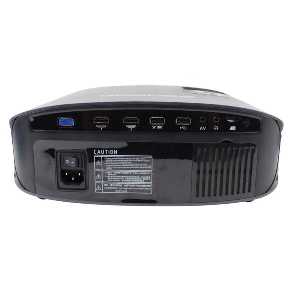 GooDee YG600 1080P LCD Home Theater Projector P76 - Picture 3 of 6